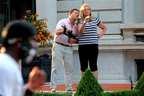 Missouri Governor Pardons St. Louis Couple Who Aimed Guns at Protesters