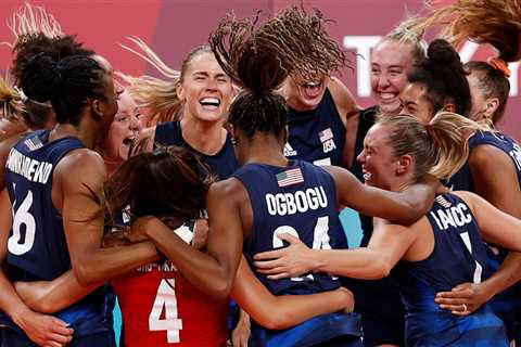 Relief and Redemption as U.S. Women’s Volleyball Team Will Play for Gold