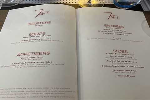 Specialty Restaurant Review: 7Aft by Atlas Ocean Voyages