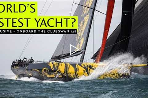 Sailing a record slayer - is this the world's fastest offshore yacht?