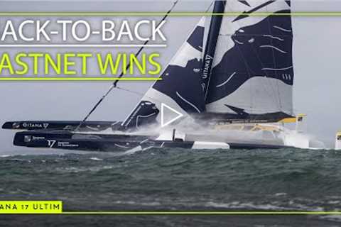 Maxi Edmond de Rothschild wins the 2021 Rolex Fastnet Race line honours