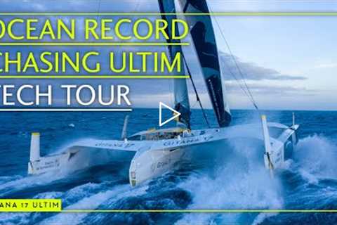 Fastnet 2021 Gitana tech tour - How to make the most radical offshore racer in the world even faster