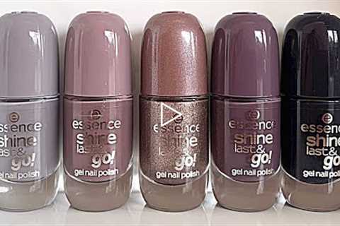 ESSENCE NAIL POLISH ?  [LIVE SWATCH ON REAL NAILS]