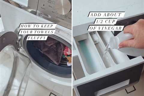 How to keep towels fluffy without a tumble dryer