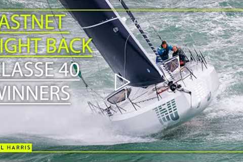 No rest for the Classe 40 fleet in the Fastnet: winner Will Harris