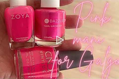 Pink Mani for Galgos [FUNDRAISER??]