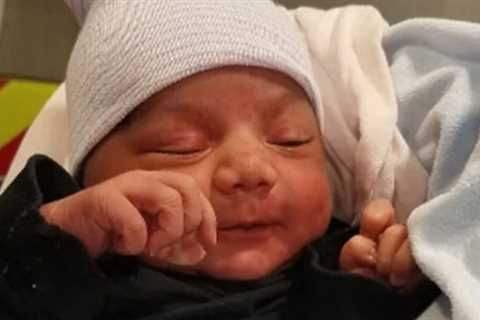 The Newborn Baby in Rosary Beads Wrapped In Stuffed in a Drawer at Chicago Alley -- Alive