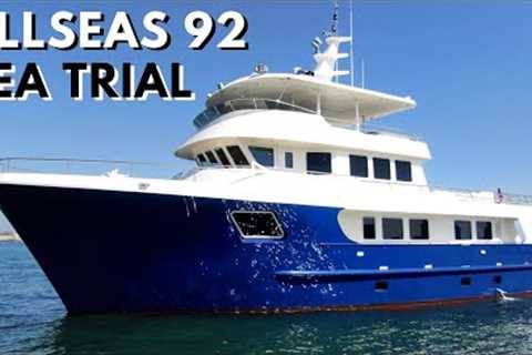 ALLSEAS 92 EXPEDITION Explorer SuperYacht Sea Trial Liveaboard Travel AROUND THE WORLD Yacht Pt.3