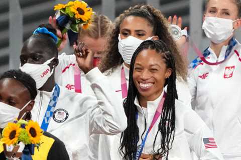 The U.S. and China are fighting for the gold medals.