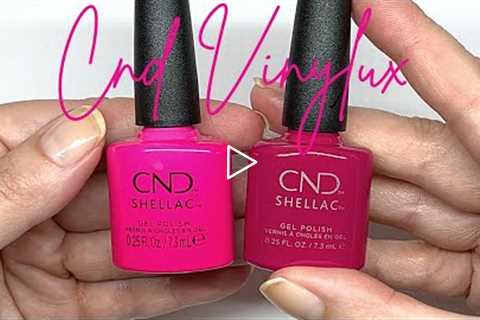 CND SHELLAC MUSEUM MEET CUTE vs. FEMME FATALE [quick look]