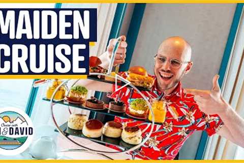 The FIRST EVER Cruise on this Ship and THE BEST Afternoon Tea
