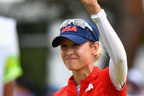 Nelly Korda, U.S., wins the gold medal in women's golf