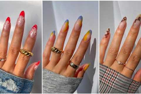 Three different types unique nail polish tutorial for beginners / amazing &amp; unique nail art..