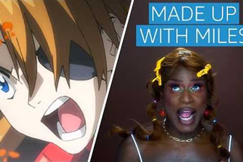 Evangelion Inspired Makeup | Made Up with Miles | Prime Video