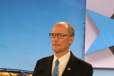 Tom Perez, former D.N.C. chairman. Chairman, Tom Perez, former D.N.C.