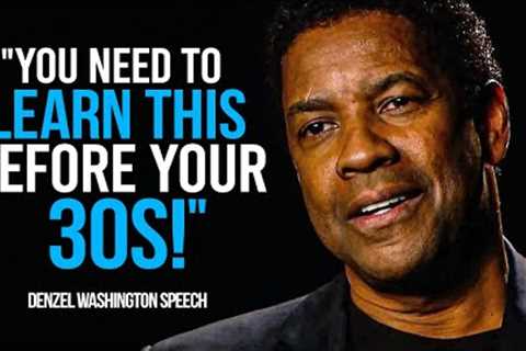 What Every Young Person Needs To Hear | Denzel Washington's Life Advice Will Leave You SPEECHLESS!