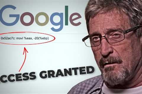 "IT'S NOT ILLEGAL!"| John McAfee - The Guy Who Knew Too Much.