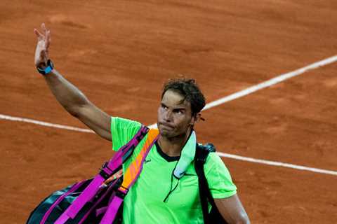 Rafael Nadal pulls out of the U.S. Open, and will miss Rest of 2021