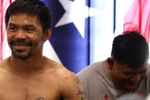 Pacquiao is Fighting, but not in a Novelty Bout