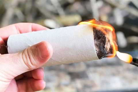 These DIY fire starters will help you start a campfire