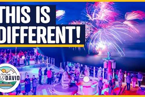 How Different is this to American Cruise Lines? Fireworks and Celebrations!