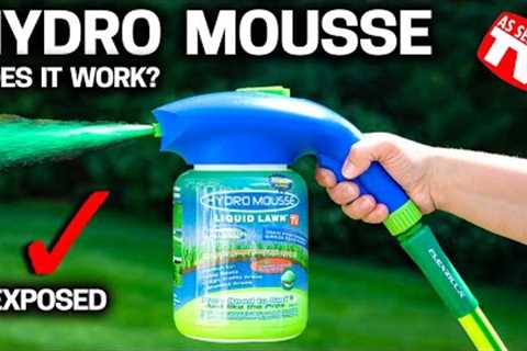 DOES HYDRO MOUSSE LAWN IN A BOTTLE WORK? Let's Find Out