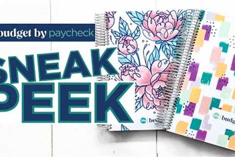 The Budget by Paycheck Workbook Sneak Peek | What's New