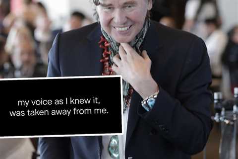 Val Kilmer Reconstructs Voice Via A.I. After Losing It to Throat Cancer