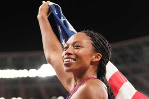 Allyson Felix has Joy and a 10th Olympic Medal