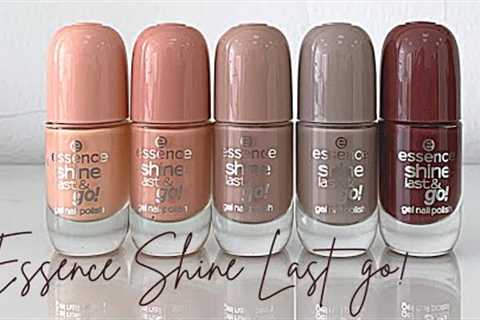 Essence Shine Last GO! [Swatch on Real Nails]