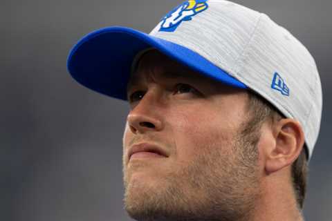 Matthew Stafford Wants His Hollywood Ending. The Rams are the same.
