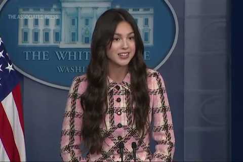 Olivia Rodrigo goes to the White House for youth vaccinations