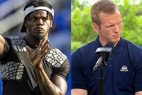 An Exasperated Chris Simms Is Ready to Go to War for Lamar Jackson and Take On the Haters Himself