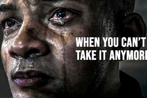 I WILL NEVER GIVE UP - Motivational Speech