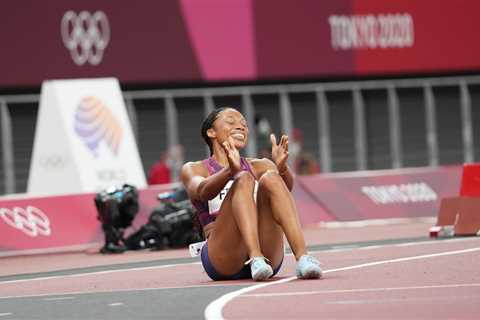 Allyson Felix won her 10th Olympic gold, breaking an American record in her field.