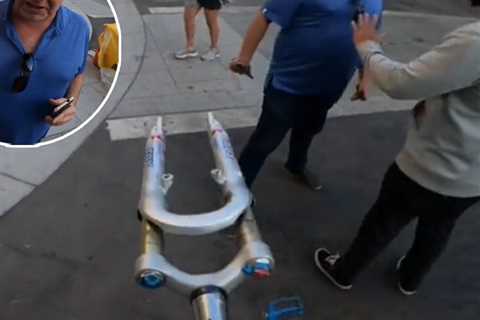 Crowd Intervenes as Male Karen Tech CEO Threatens to Beat Up Wheelie-Pulling Teen (Who Actually..
