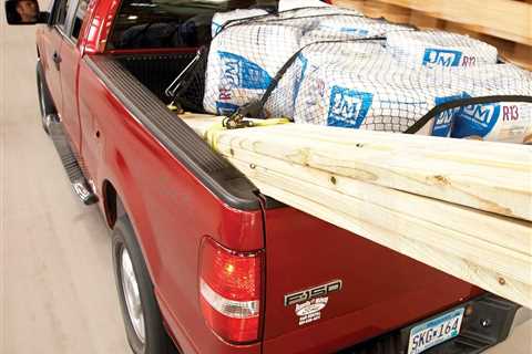 Did you know that building materials can be returned?