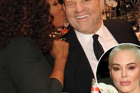 Rose McGowan Slams 'Lizard' Oprah Winfrey for Being 'Pals' With Harvey Weinstein and 'Destroying..