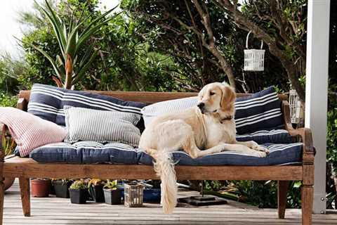 How to Clean Outdoor Cushions