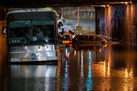 Pictures: Ida breaks down in New York City.