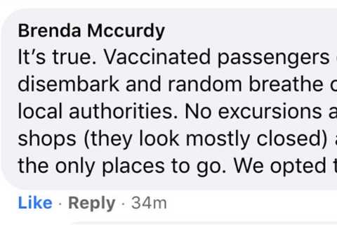 Amber Cove denies Debarkation to Passengers Unvaccinated