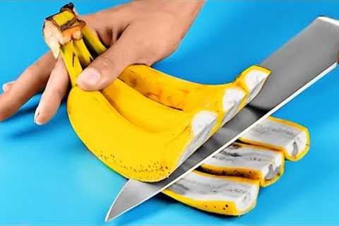Ingenious Ways To Cut And Peel Fruits And Vegetables