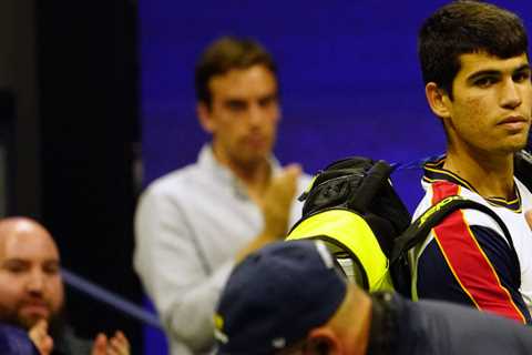 Carlos Alcaraz's stirring U.S. Open Run Finishes in the Quarterfinals