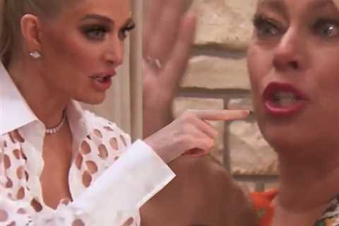 Sutton Flees RHOBH Dinner Party from Hell After Being 'Threatened' by Erika Jayne