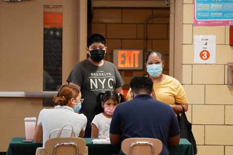 Biden urges states to make vaccine requirements mandatory in schools.