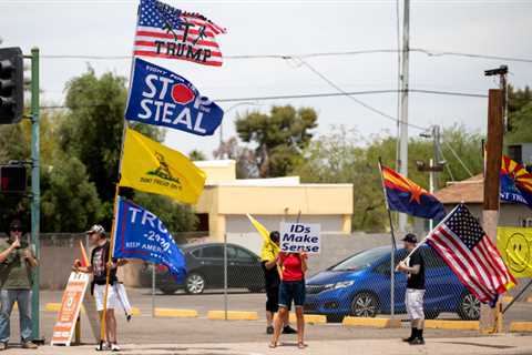 Republicans and Democracy are at risk from Arizona's election review.