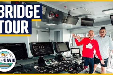 Bridge Tour of Virgin Voyages Scarlet Lady - a $700 Million Cruise Ship