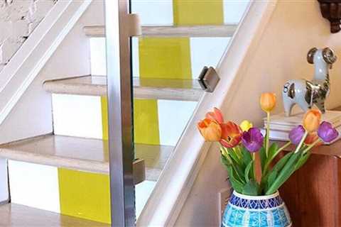 9 DIY Painted Stairs Designs