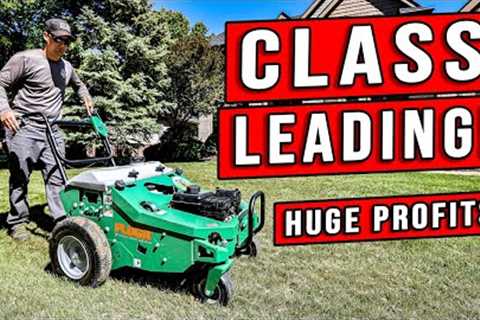 #1 Reciprocating Aerator That Can Drive Huge Profits With Fall Aeration