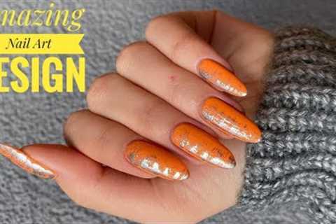 latest Nail Polish Design 2021 | Simple and Unique Nail Art Design Tutorial | Short Nails Design?
